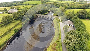 Bridge at River Crana  Buncrana Castle OÃ¢â¬â¢DohertyÃ¢â¬â¢s Keep Co Donegal Ireland photo